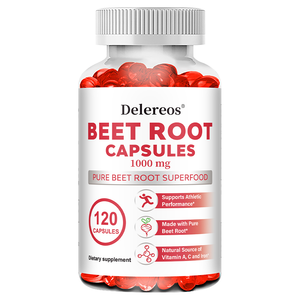 Valerian Root Capsule - Biologische Rode Biet Capsules 1000mg, ondersteunt