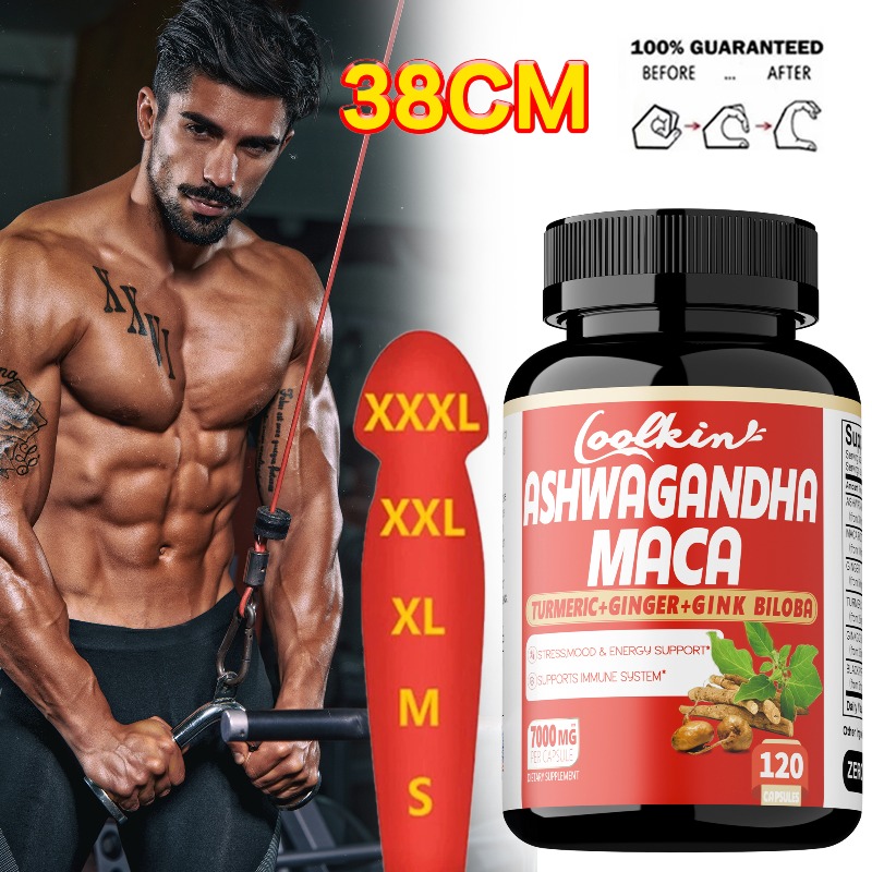 Valerian Root Capsule - Ashwagandha- en Maca-supplementen - ondersteunen stress,