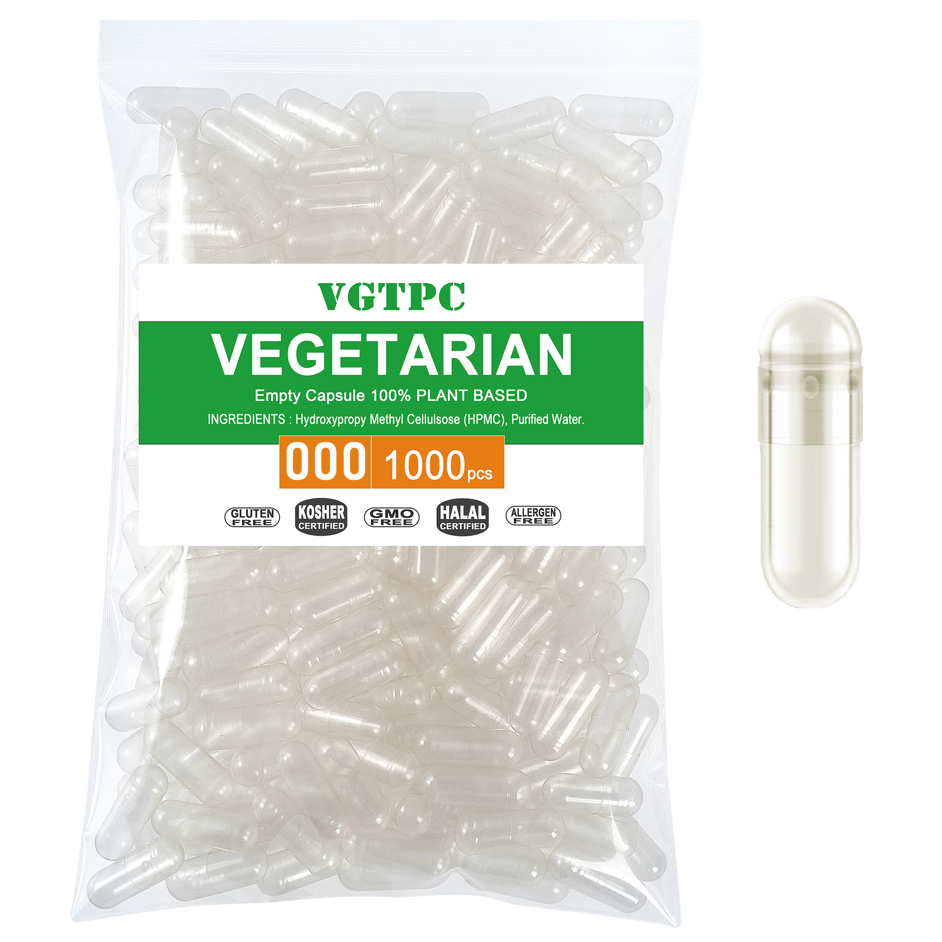 1000 STKS Maat 1 #   4 #   000 - Valerian Root Capsule recensie en prijs