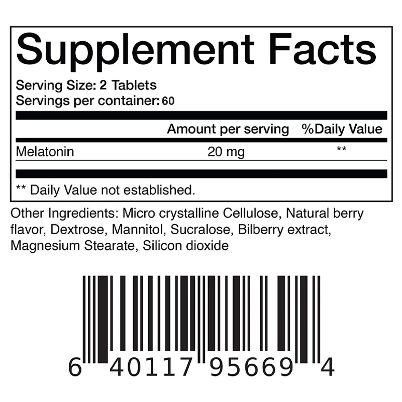 Melatonine-softgels voor volwa - Valerian Root Capsule recensie en prijs