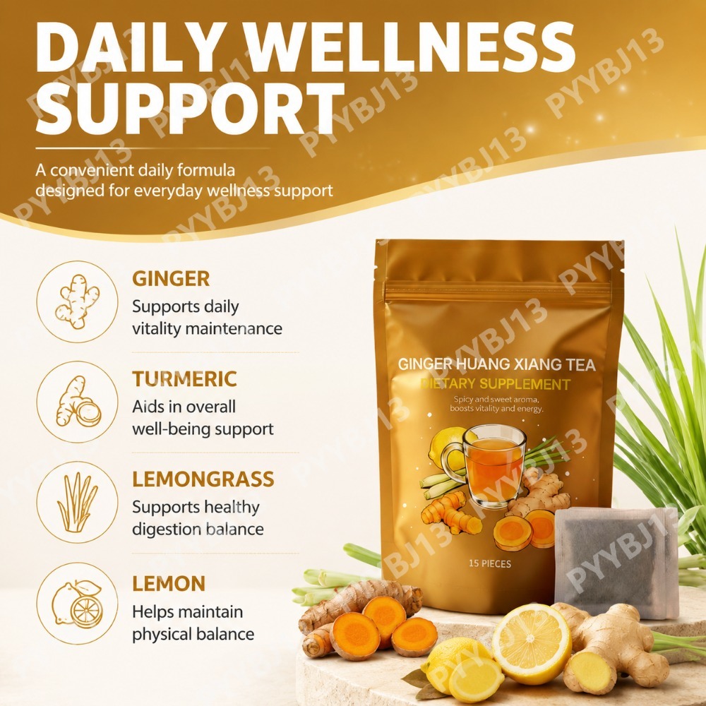 Gember-kurkuma kruidentheezakj - Wellness Herbal Tea Blends recensie en prijs